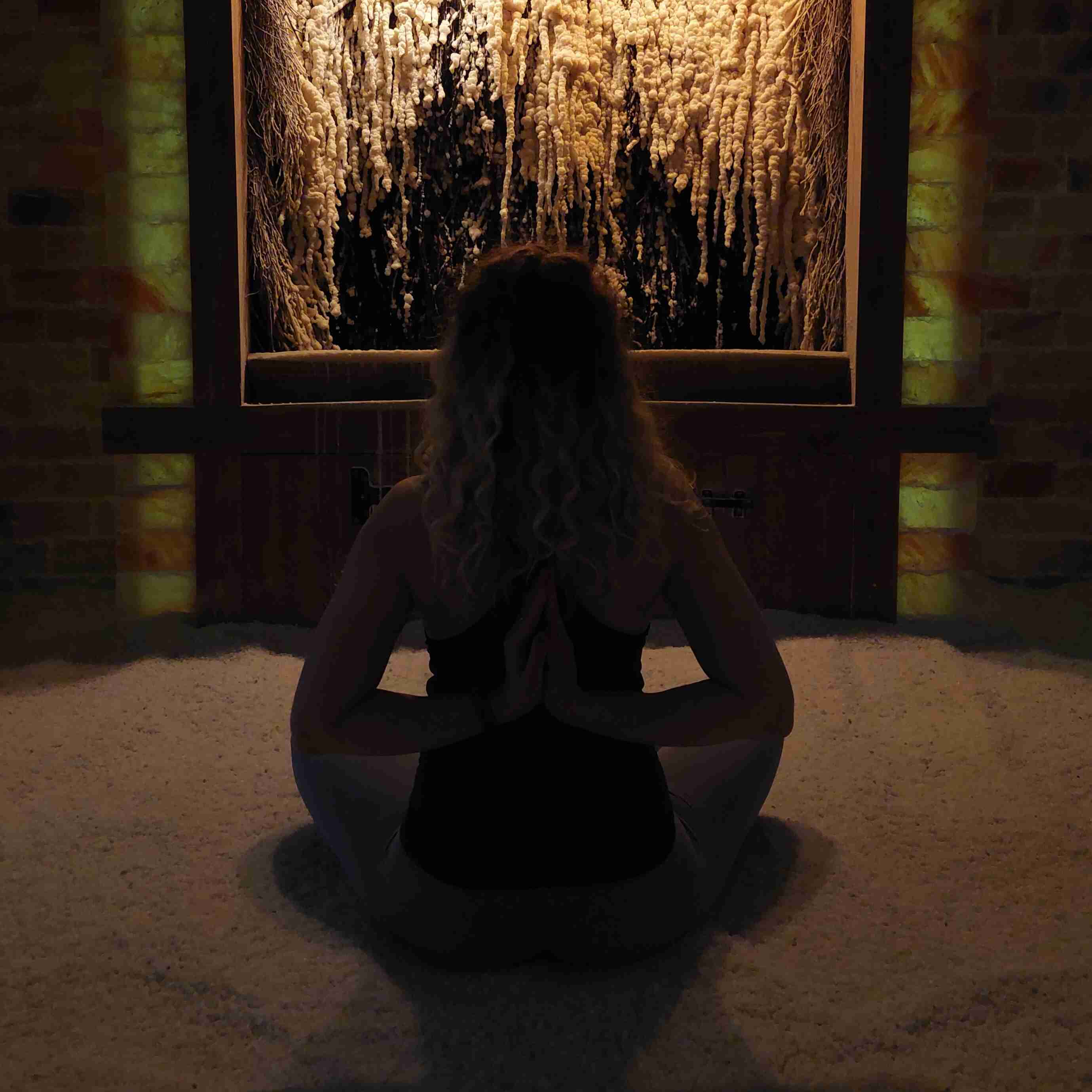 Girl doing yoga